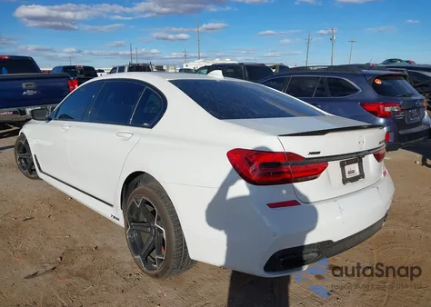 2016 BMW 750I xDrive from USA, damaged, VIN WBA7F2C51GG417934